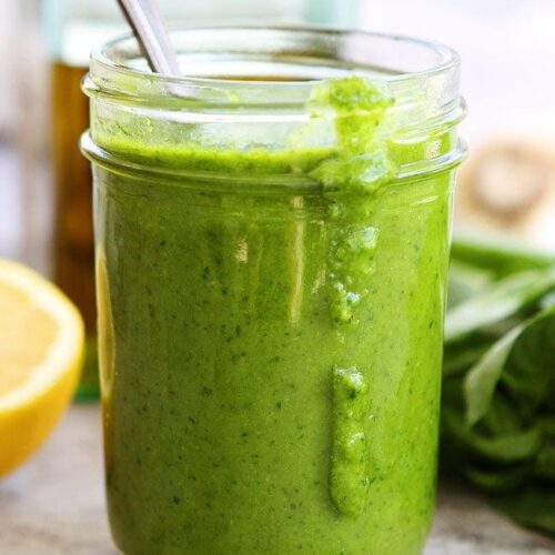 hUNey Lemon Basil Vinaigrette